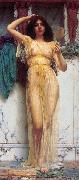 John William Godward The Mirror oil painting artist